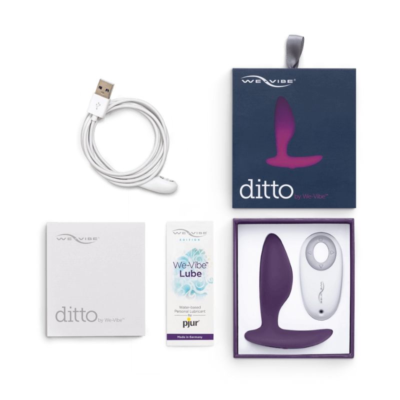 Ditto remote control butt plug by We-Vibe